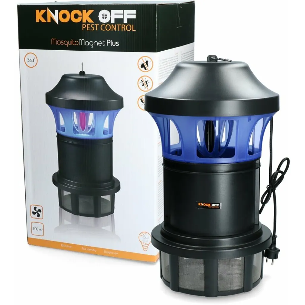 Lampada Antizanzare Knock Pest Plus - Professionale per Casa e Giardino