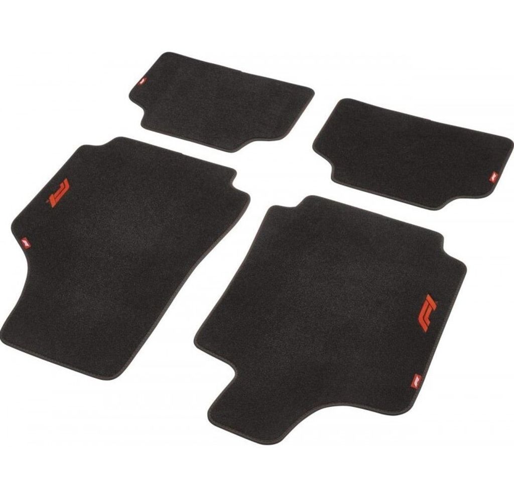 Formula 1 Universal-Fußmatten 10860 Vorne und Hinten Textil