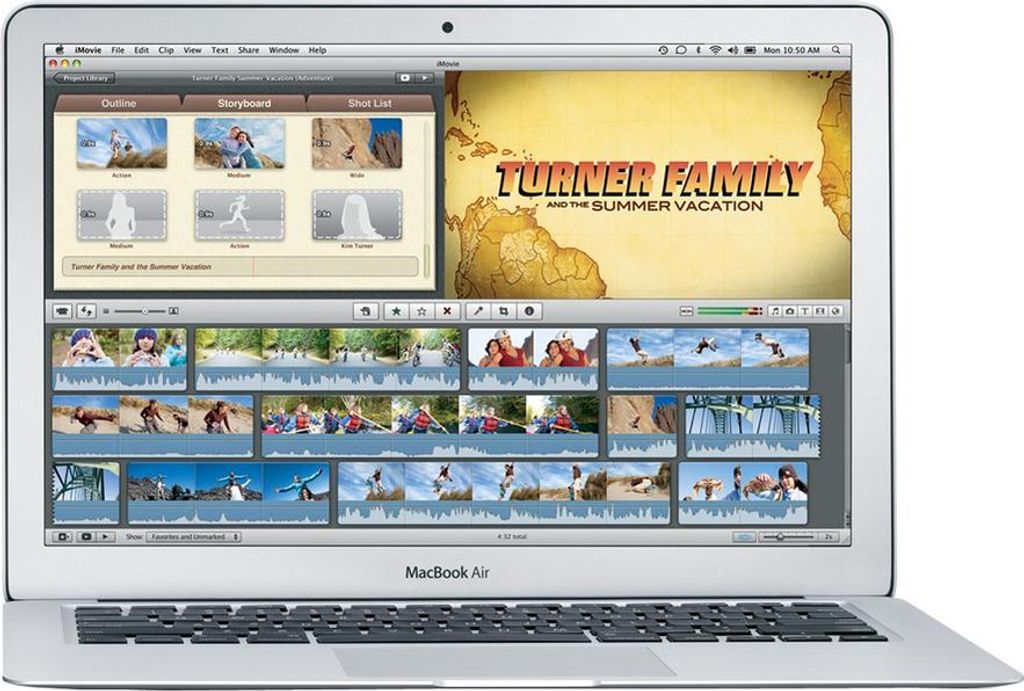 Apple MacBook Air MC503D/A, Silber, 1,86 GHz, Intel Core 2 Produktbild 