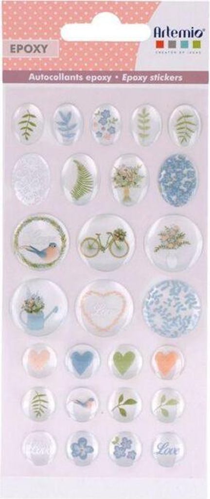 27 Epoxy-Sticker - Love Story