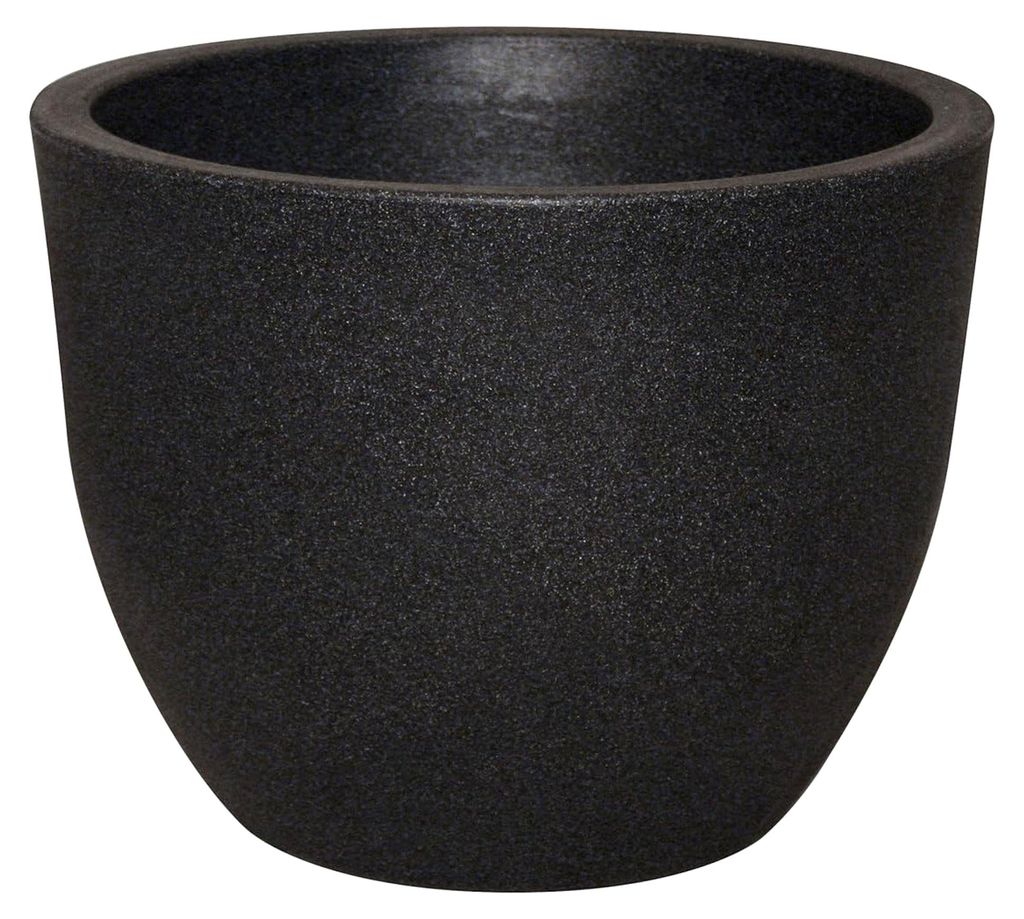 Pflanzkübel Rimini aus Kunststoff, Farbe:anthrazit;Durchmesser:30 cm