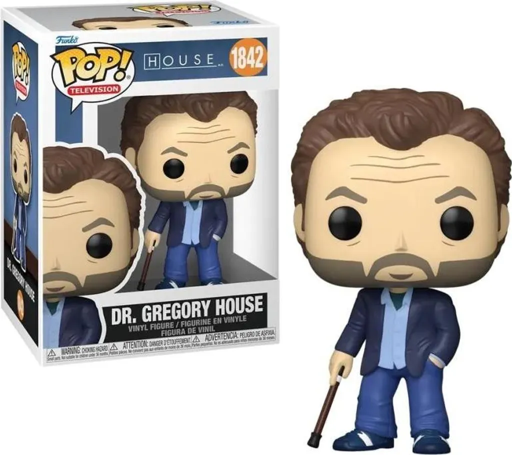 Figurine Funko Pop ! Dr Gregory House n°1842 - Dr House Collection Vinyl