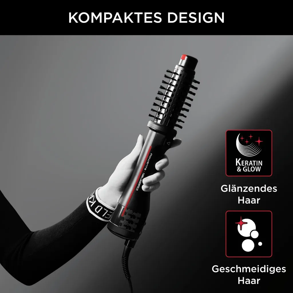 Brosse soufflante rotative Rowenta pour un brushing volume 2-en-1
