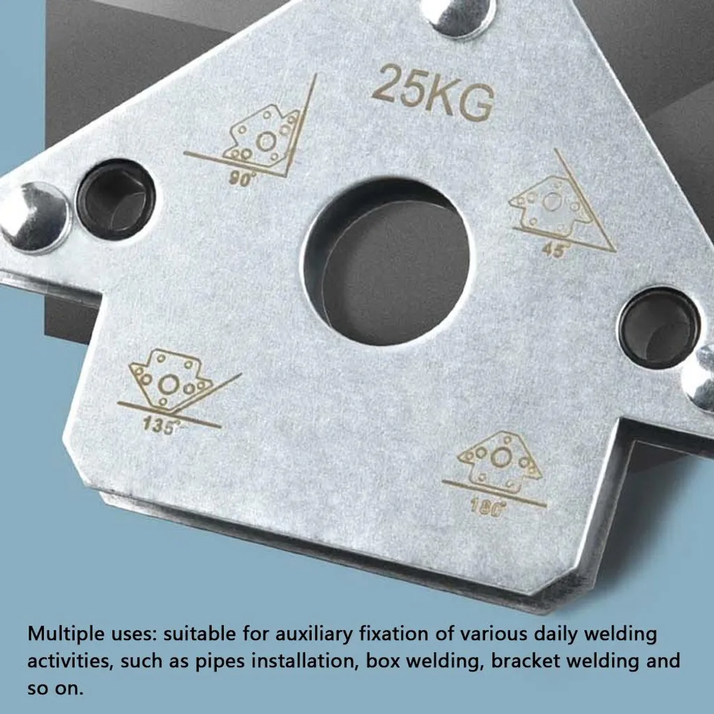 Équerre de soudage magnétique 75kg positionneur multi-angle 45° à 180° - 3