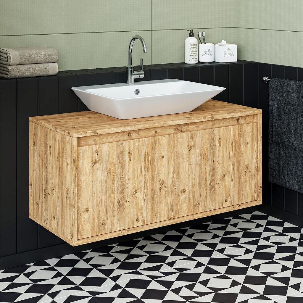 Roomart ATLANTIC-100 Badmöbel Unterschrank 100 cm breit, Produktbild 