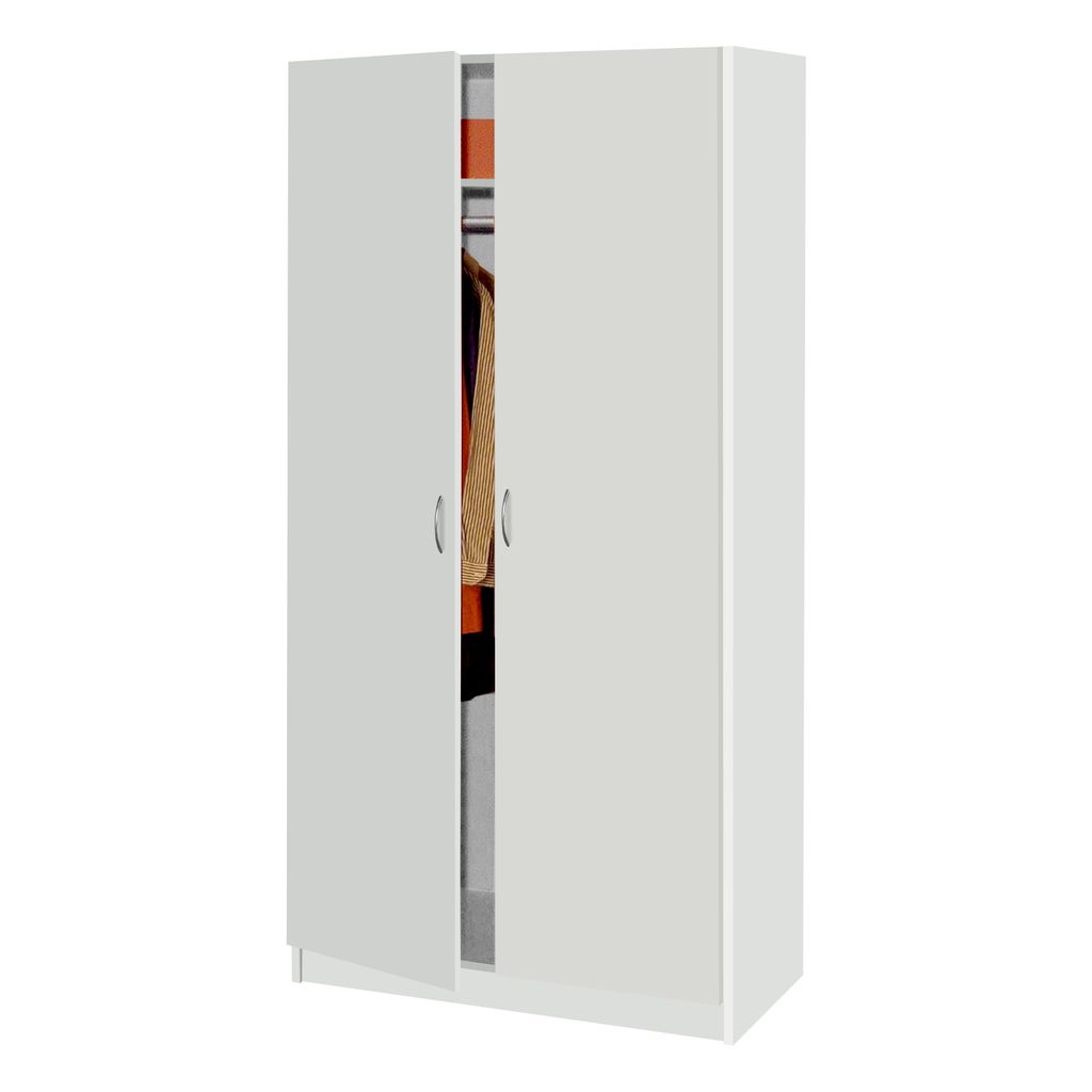 Armoire à deux portes 216 blanc Image du produit 