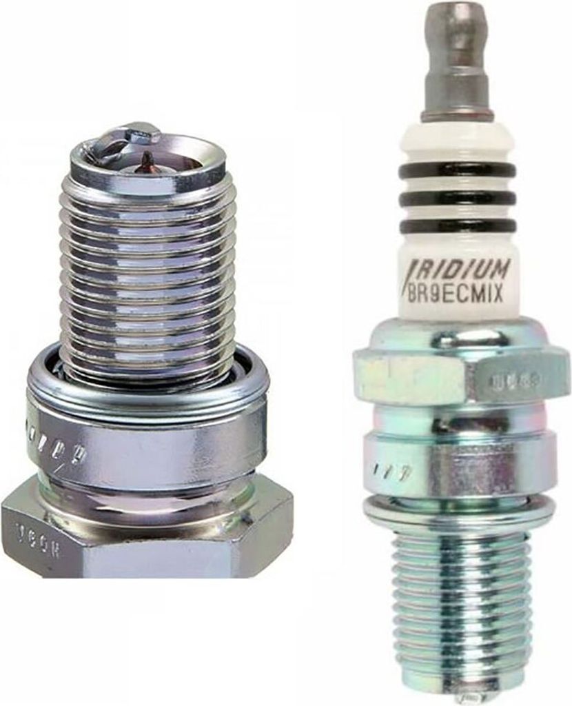 Ngk Iridio Br9ecmix Zündkerze Silber Silber One Size