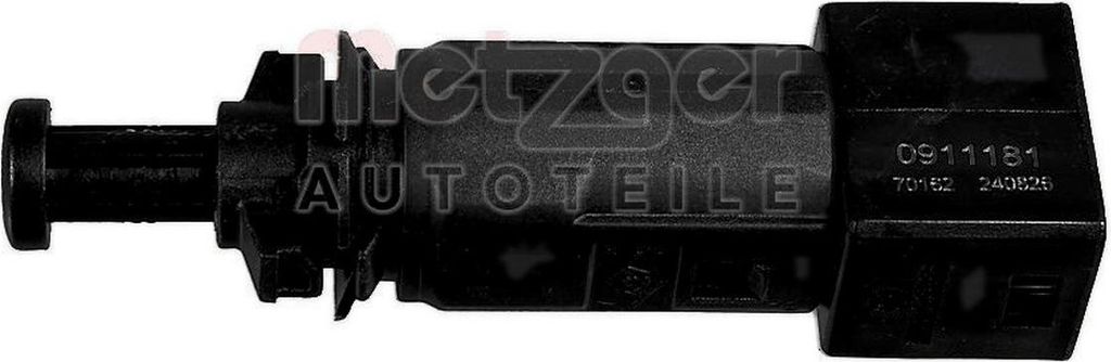 Schalter Kupplungsbetätigung GRA 2-polig schwarz METZGER für u.a. RENAULT LAGUNA