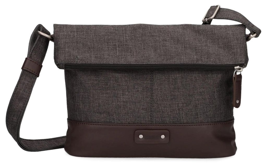 zwei Olli OT6 - Schultertasche 20/29 cm (espresso) Produktbild 