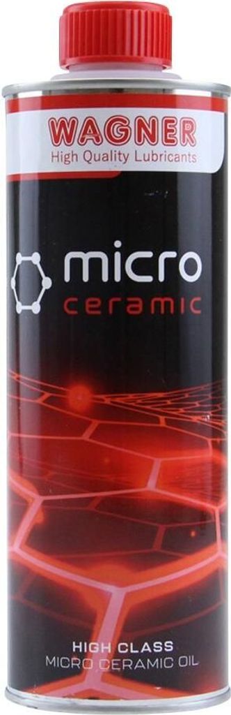 A product shot of a bottle of Wagner Micro Ceramic Oil.