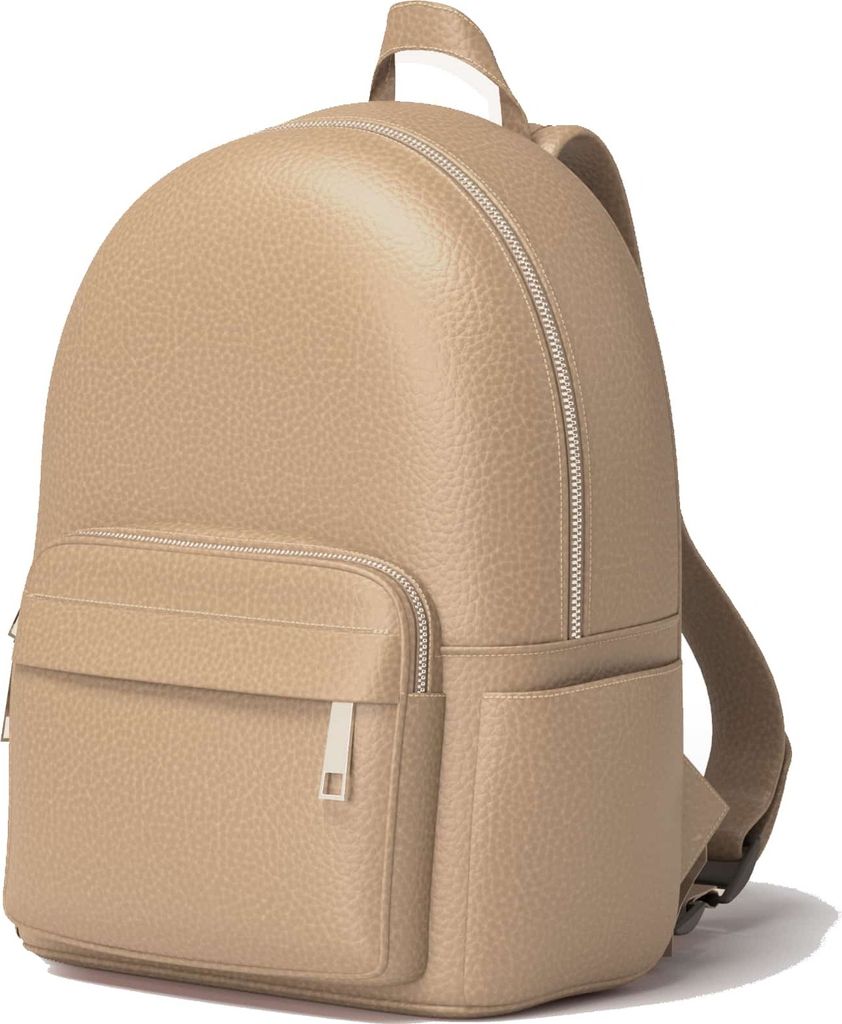 Damen Rucksack aus Veganem Leder – Vielseitig & Praktisch 30608 Goldfarben