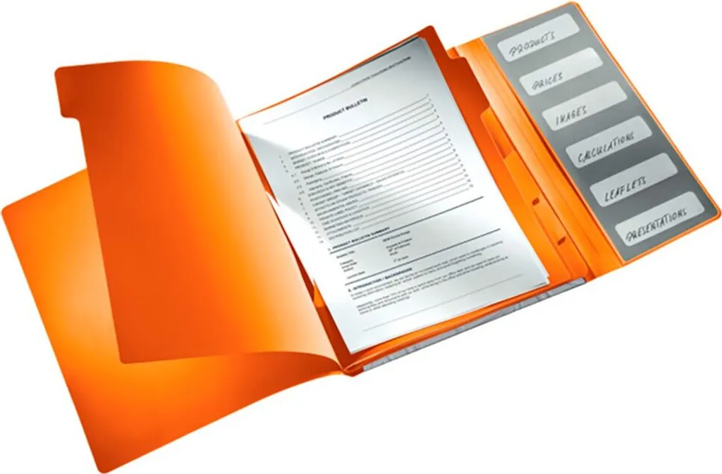 Rangement Documents A4 Leitz Urban Chic 6 Compartiments Gris Pro
