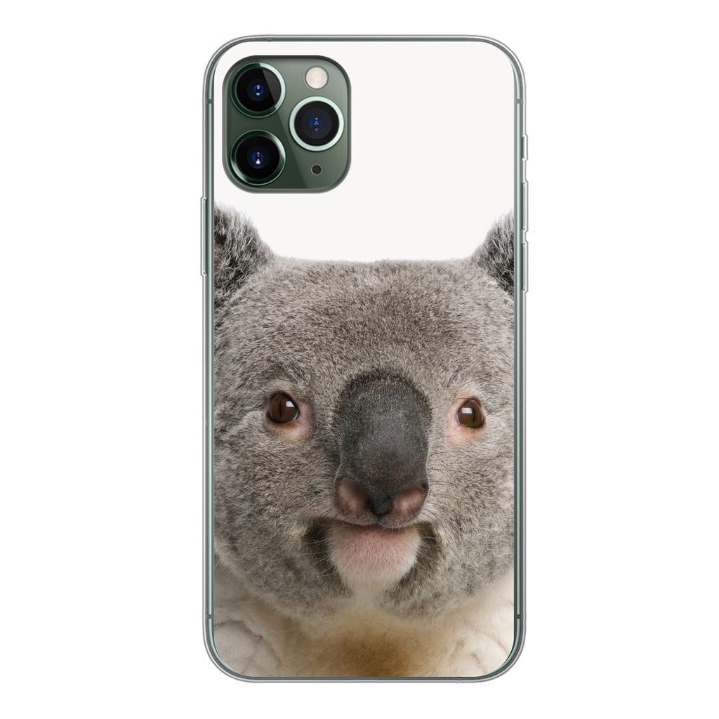 MuchoWow Handyhülle Schutzhülle Hülle für iPhone 11 Pro Koala - Koala Bär - Mädchen - Jungen - Tiere Silikon Softcase Handy Hülle - Handy