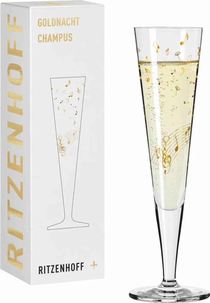 Ritzenhoff Goldnacht Champus 046 - Calice da Champagne Artistico 205ml