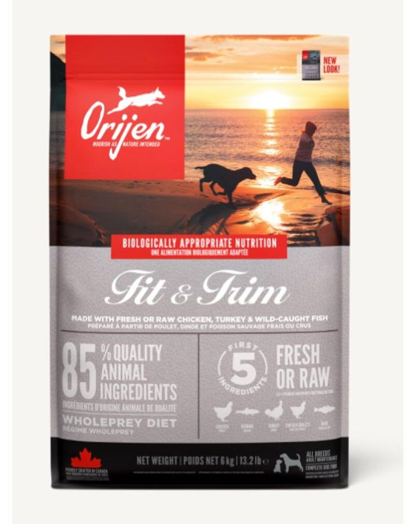 Orijen Fit & Trim, voor volwassen dieren, met kip en Productafbeelding 