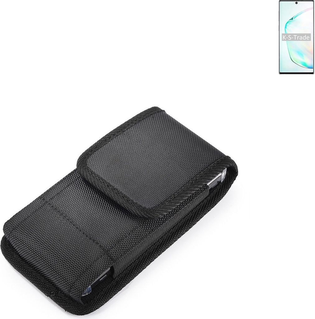 Holster Gürteltasche kompatibel mit Samsung Galaxy Note10+ Exynos Holster Gürtel Tasche wasserabweisend Handy Hülle Schutz Hülle Outdoor schwarz