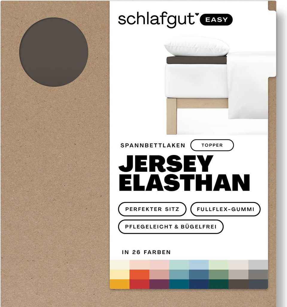 Adam Matheis Topperbezug EASY Jersey BL 160x200 cm beige