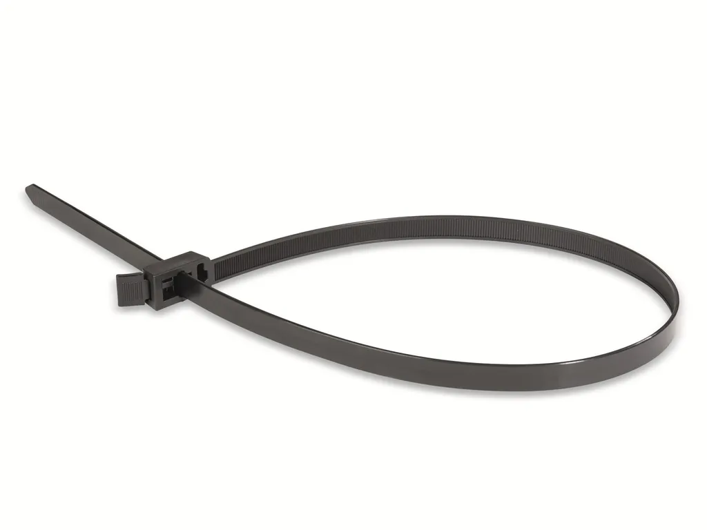 Colliers de serrage SpeedyTie HellermannTyton 750x13mm Noir en Pack de 5