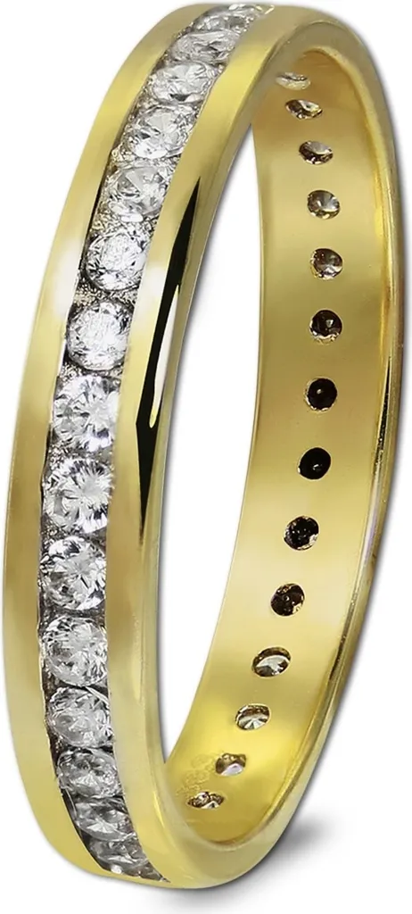 Bague en Or Bicolore pour Femme Taille 58 - Alliance GoldDream