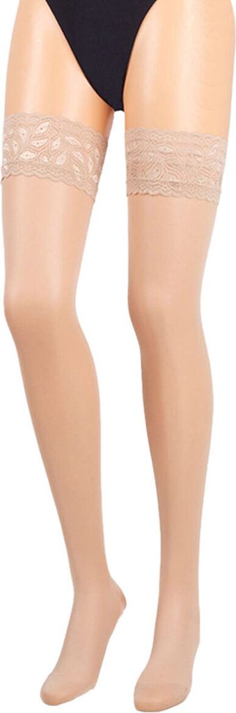 COMPRESSANA halterloser Stützstrümpfe CALYPSO 140 DEN makeUp-42-44 (IV = L)