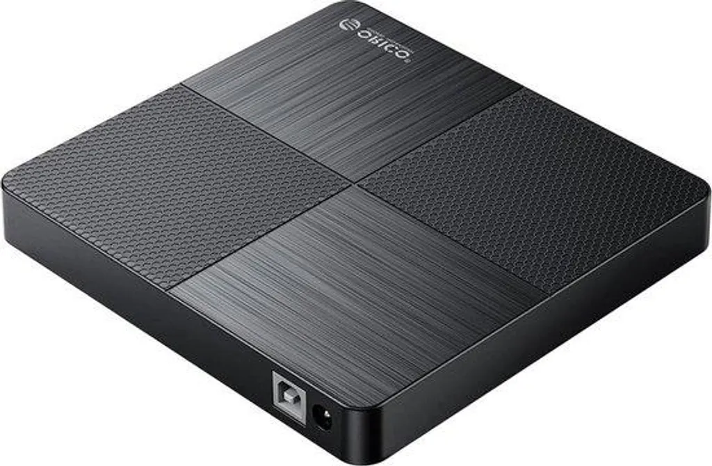 Lecteur DVD externe USB 2.0 pour PC Portable et Windows 10/11 Noir