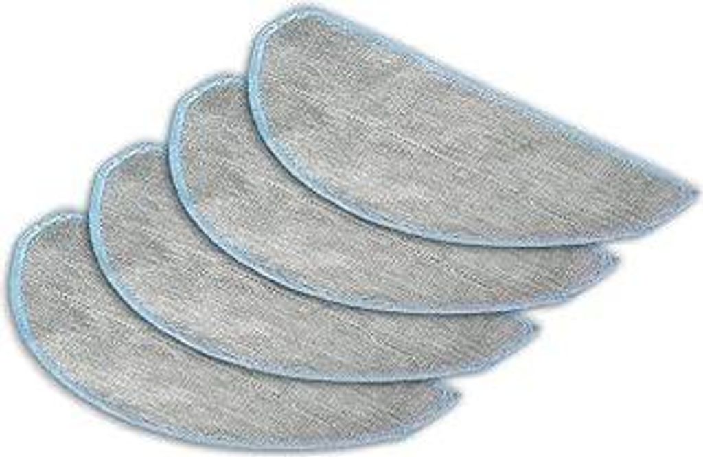 (4 Stück) Q052020 Q0120 Y0140 Ersatz-Wischpads kompatibel mit iRobot Roomba Staubsauger 2 Essential, Saug- und Wischroboter-Kombi, Y0140, Y0110, Q...