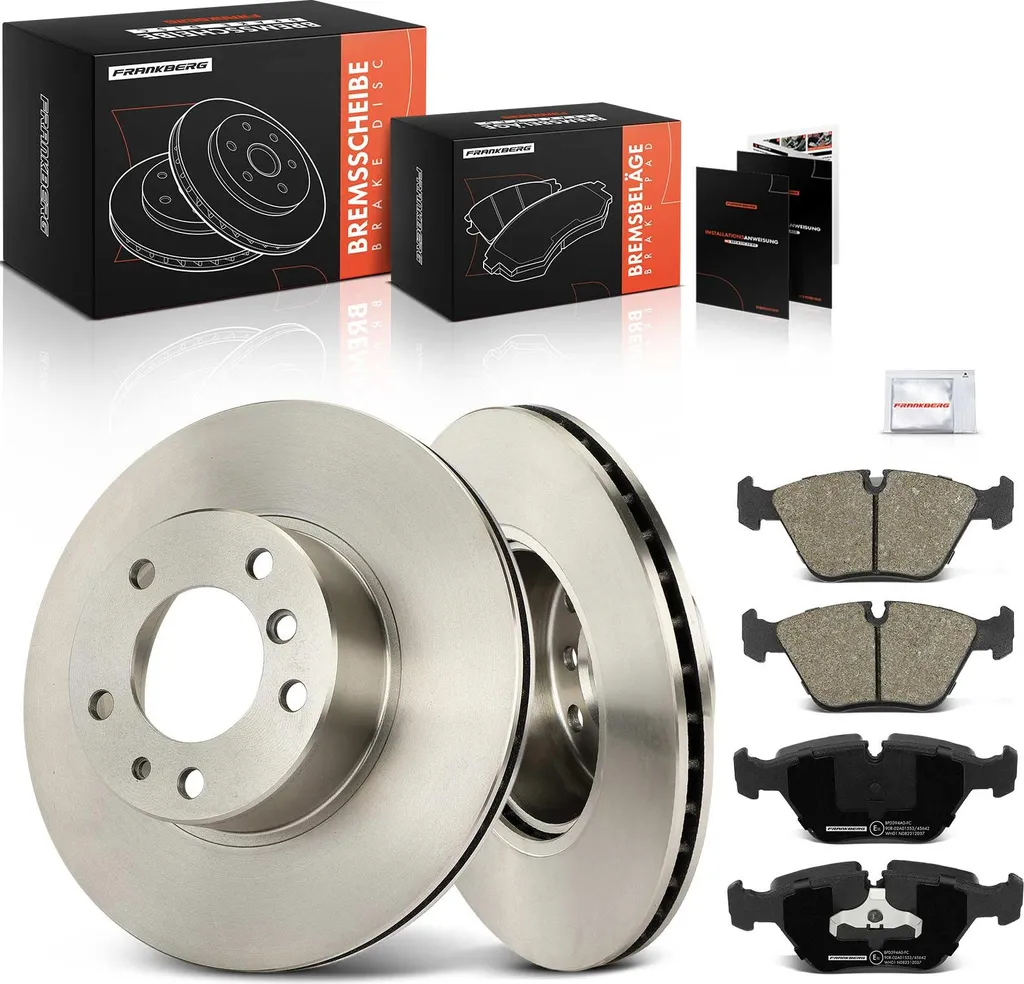 Kit disques et plaquettes de frein avant pour BMW E34 E32 2x 4x