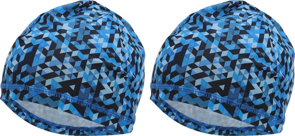 Fahrradmš¹tze Schwei?ableitend Atmungsaktiv Hartschalenliner Milchseidenstoff Eisgefš¹hl Hilfe Blau 24x19cm Einheitsgr??e 2 Stš¹ck