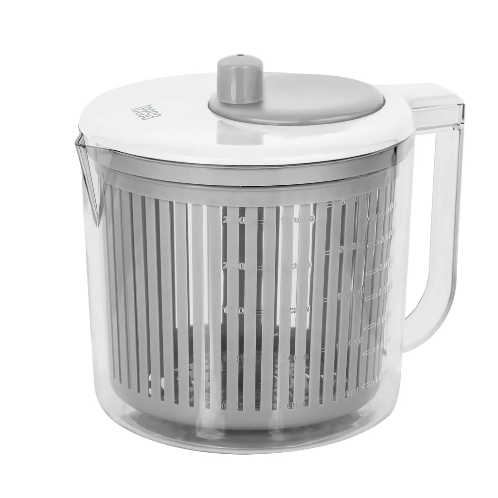Centrifuga Insalata Teesa 2,5L | Ideale per Camper e Outdoor BPA Free