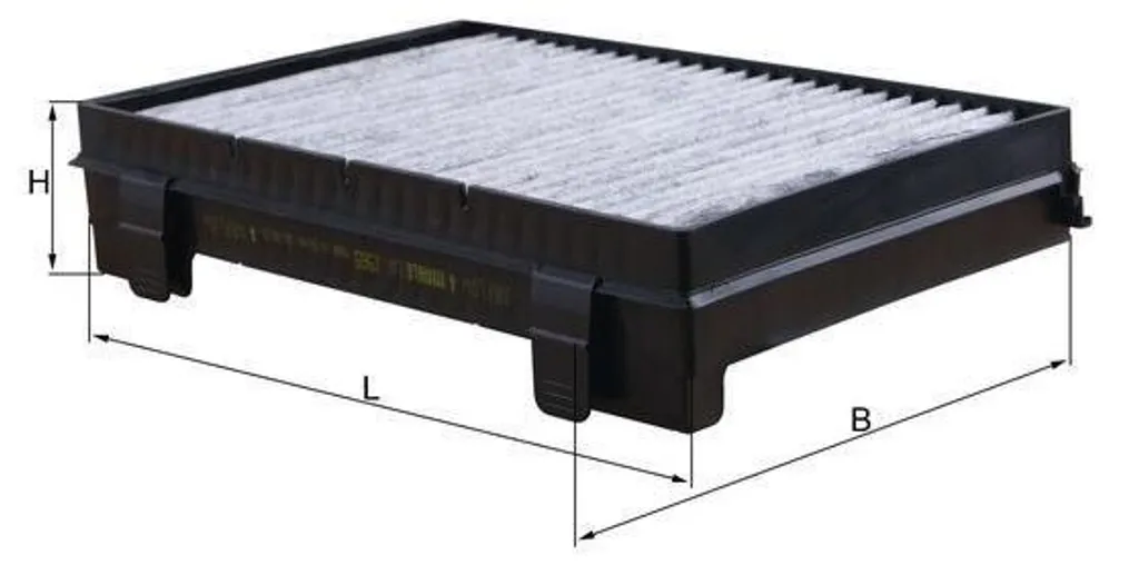 Filtre pour cabine DAF CF MAHLE LAK 1565 : confort et air purifié