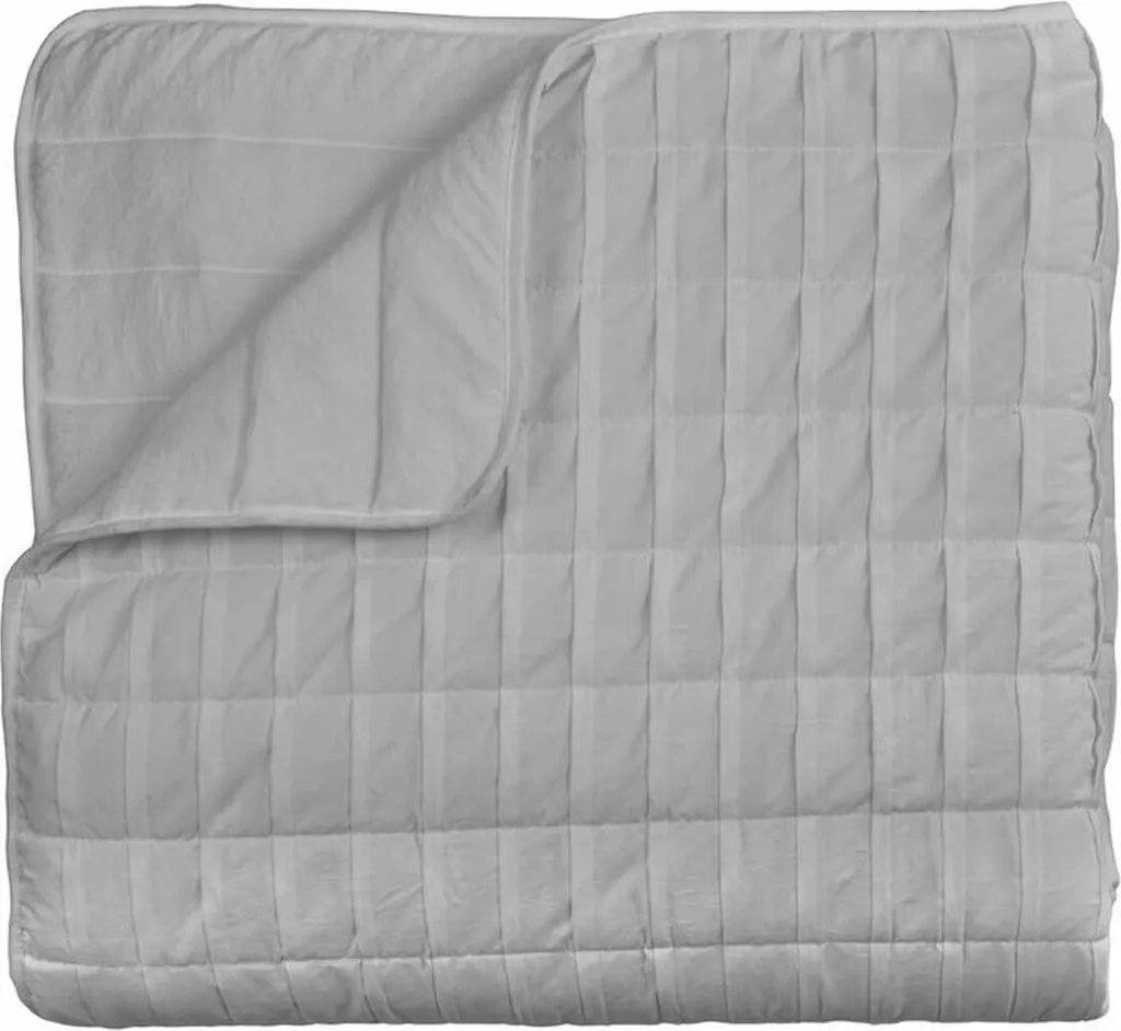 Offerta Trapunta Pierre Cardin ONDAS King Size Grigio Perla 3 Pezzi