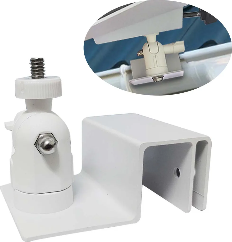 Fixation de gouttière pour mini parabole, support orientable 40mm