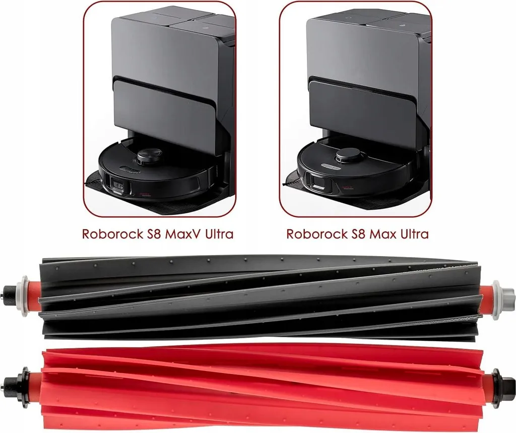 Kit de brosses pour RoboRock S8 MaxV Ultra - Accessoires de rechange - 3