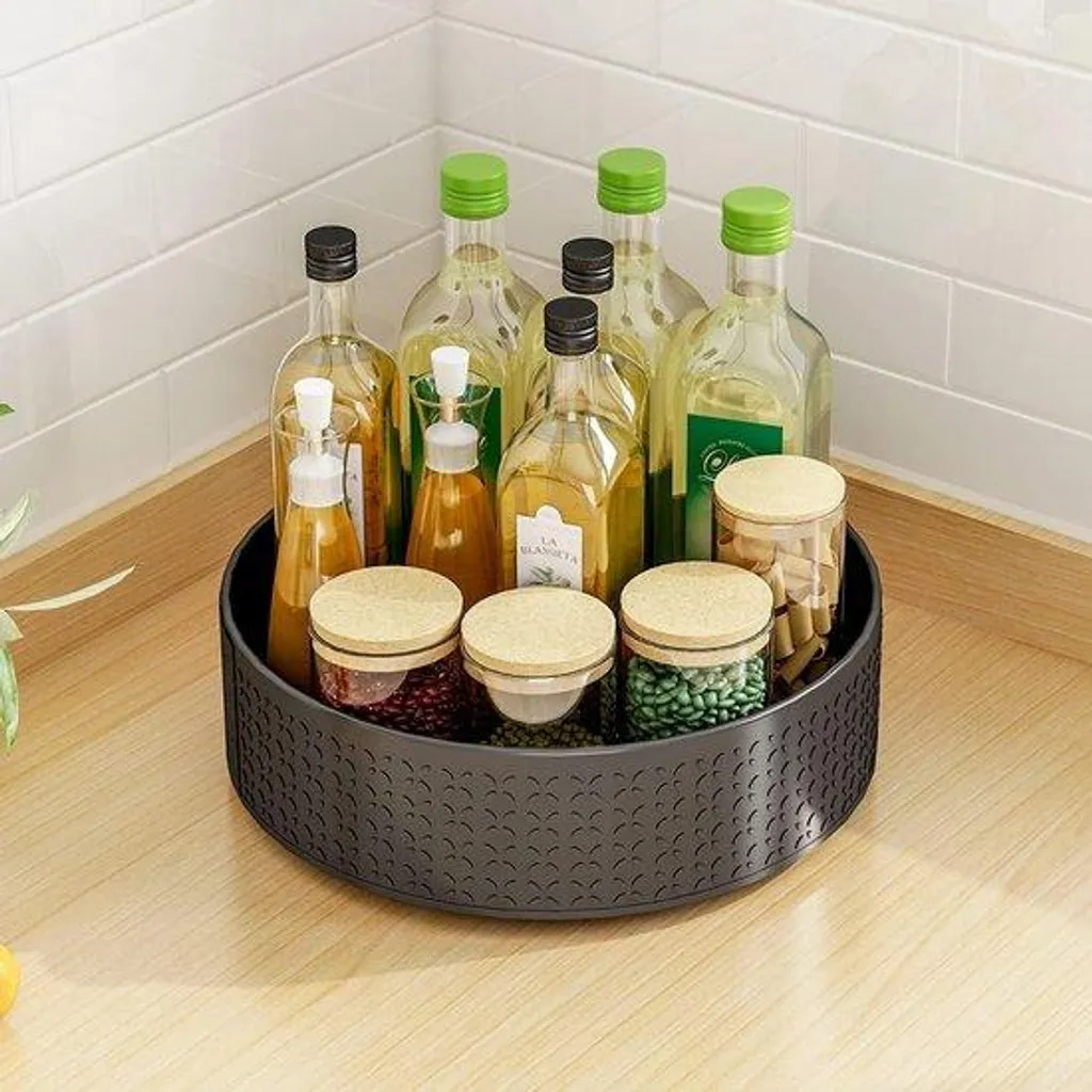 Organisateur de cuisine avec rotor en acier au carbone à billes 1pc