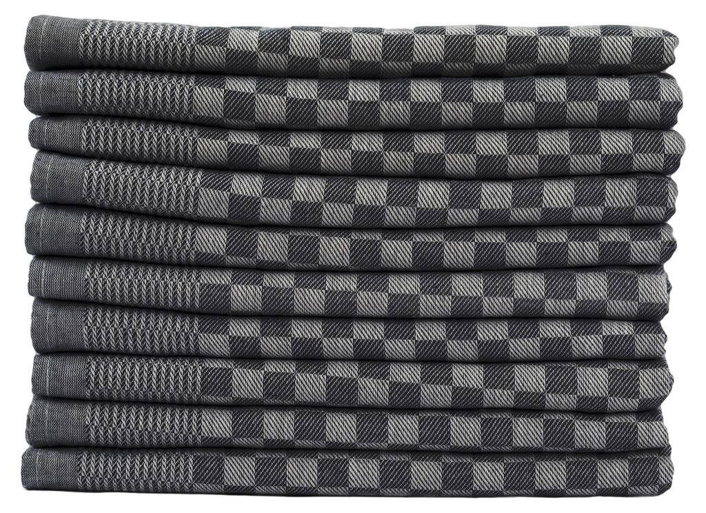 10er Set Luxus Grubentücher 50x70 cm 100% Baumwolle 210 gsm Produktbild 