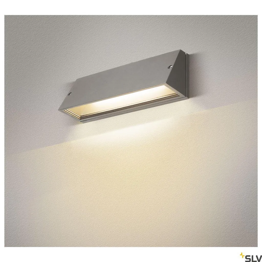Éclairage extérieur LED gris Pema à température de couleur réglable