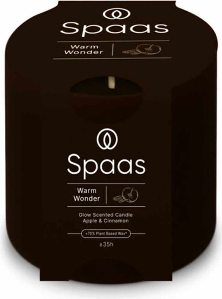 Spaas Glow Duftkerze, 35h, warmes Wunder