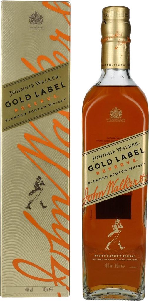 Johnnie Walker Whisky Gold Label, Blended Scotch, 40% Vol, Produktbild 
