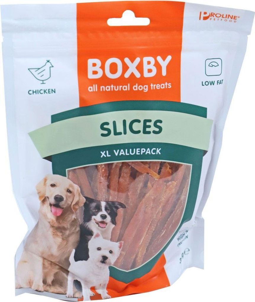 Proline Boxby Hundesnack-Scheiben Wertbeutel 360g - Gebr de boon