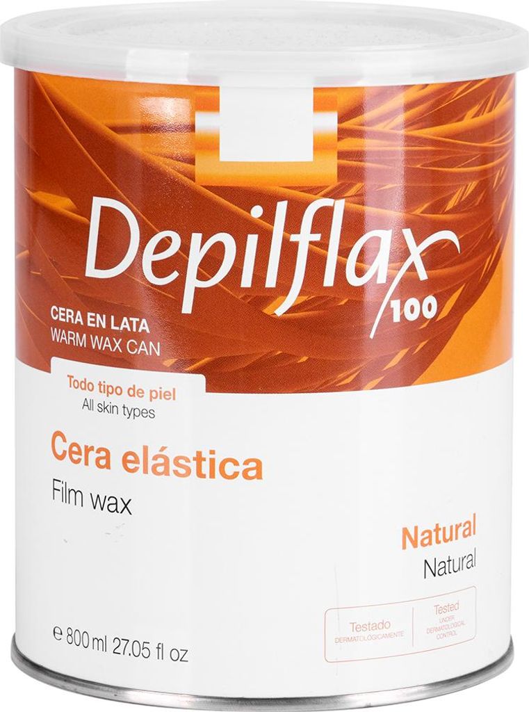 Depilflax Enthaarungswachs, Dose, natürlich, 800 ml, Filmwachs