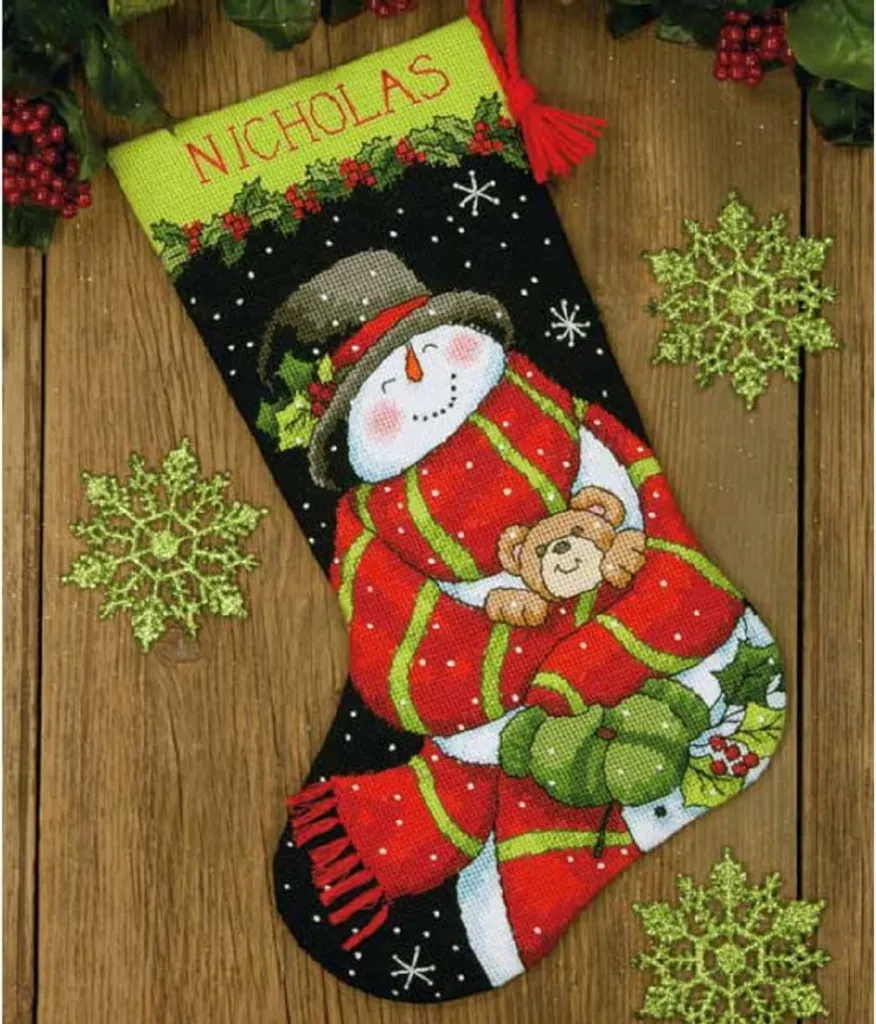 Planche de tampons XXL Bonhomme de neige et ours en silicone durable