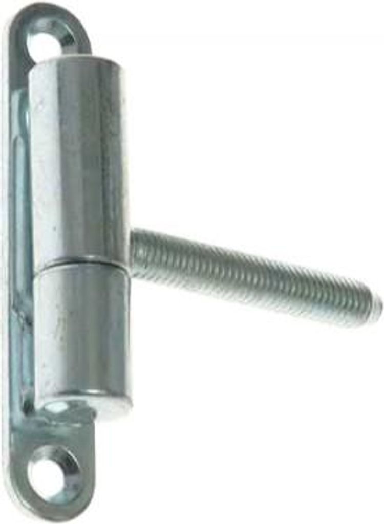 Einschraubscharnier Otlav 15 M8x50 silber verzinkt Produktbild 
