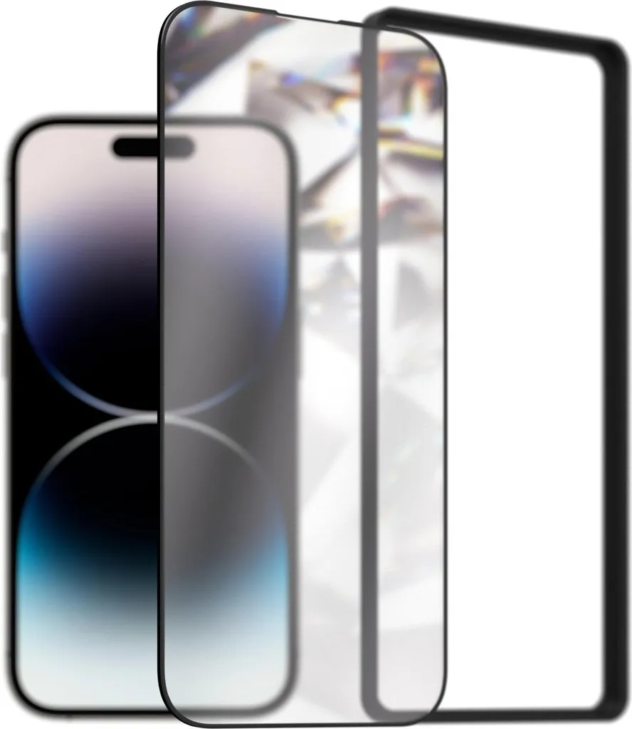 Protezione Schermo iPhone 14 Pro AlzaGuard 3D - Vetro Premium 3D
