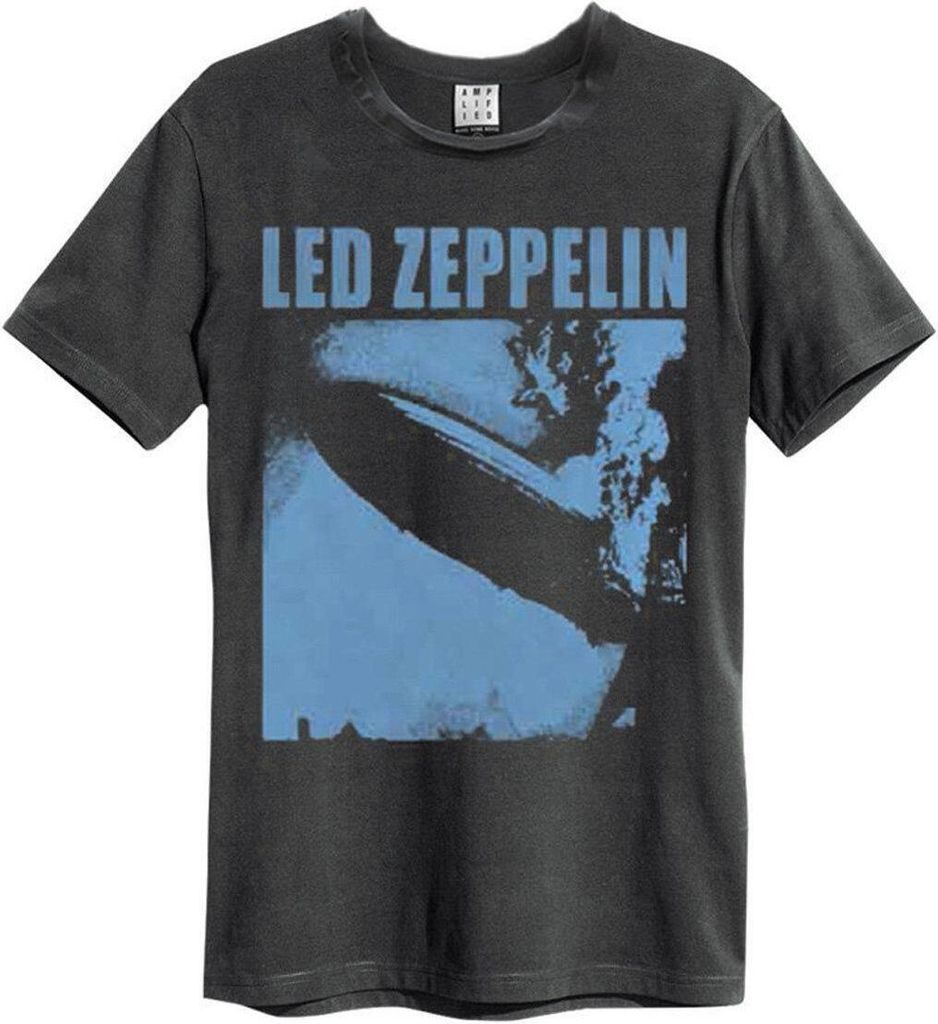 Amplified - "Blimp Square" T-Shirt für Herren/Damen Uni GD1375 (L) (Holzkohle)