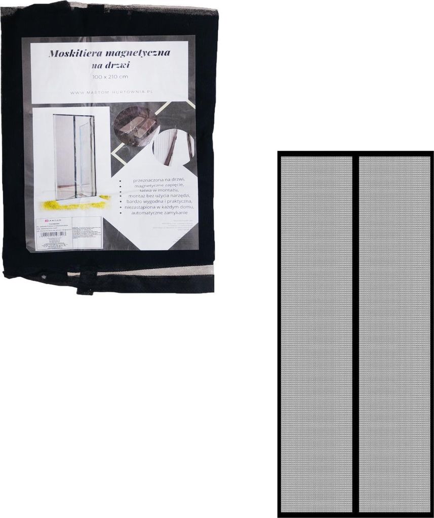 Siete na dvere s magnetom 210X100 - Siete proti komárom Tur Obrázok produktu 