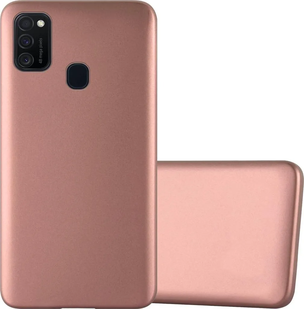 Cadorabo custodia protettiva per Samsung Galaxy M21 / M30s in rosa custodia del telefono cellulare Custodia in silicone TPU Custodia Cover