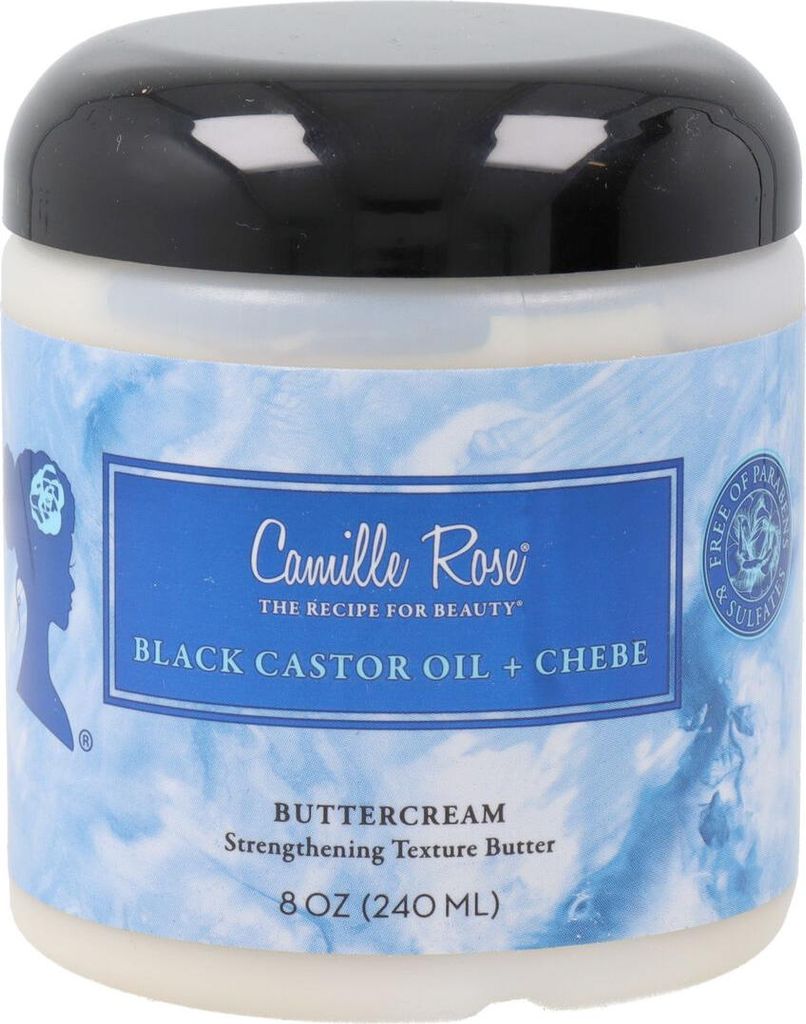 Camille Rose Schwarzes Rizinusöl Chebe Haar Texturisierer 240 ml