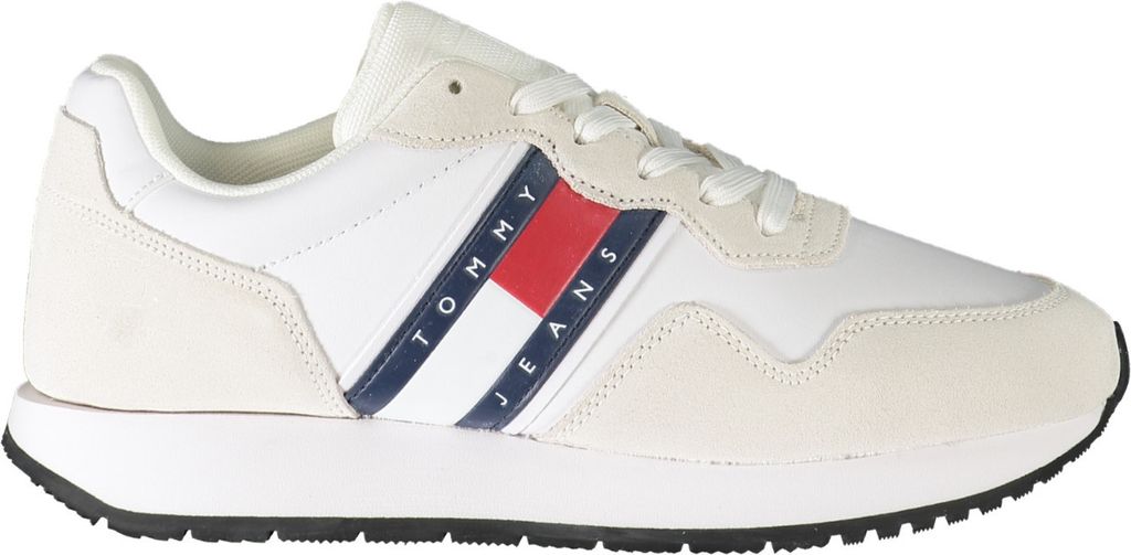 TOMMY HILFIGER WEISSE SPORTSCHUHE FÜR DAMEN : Farbe - Weiß, Größe - 41 Größe: 41 Farbe: Weiß