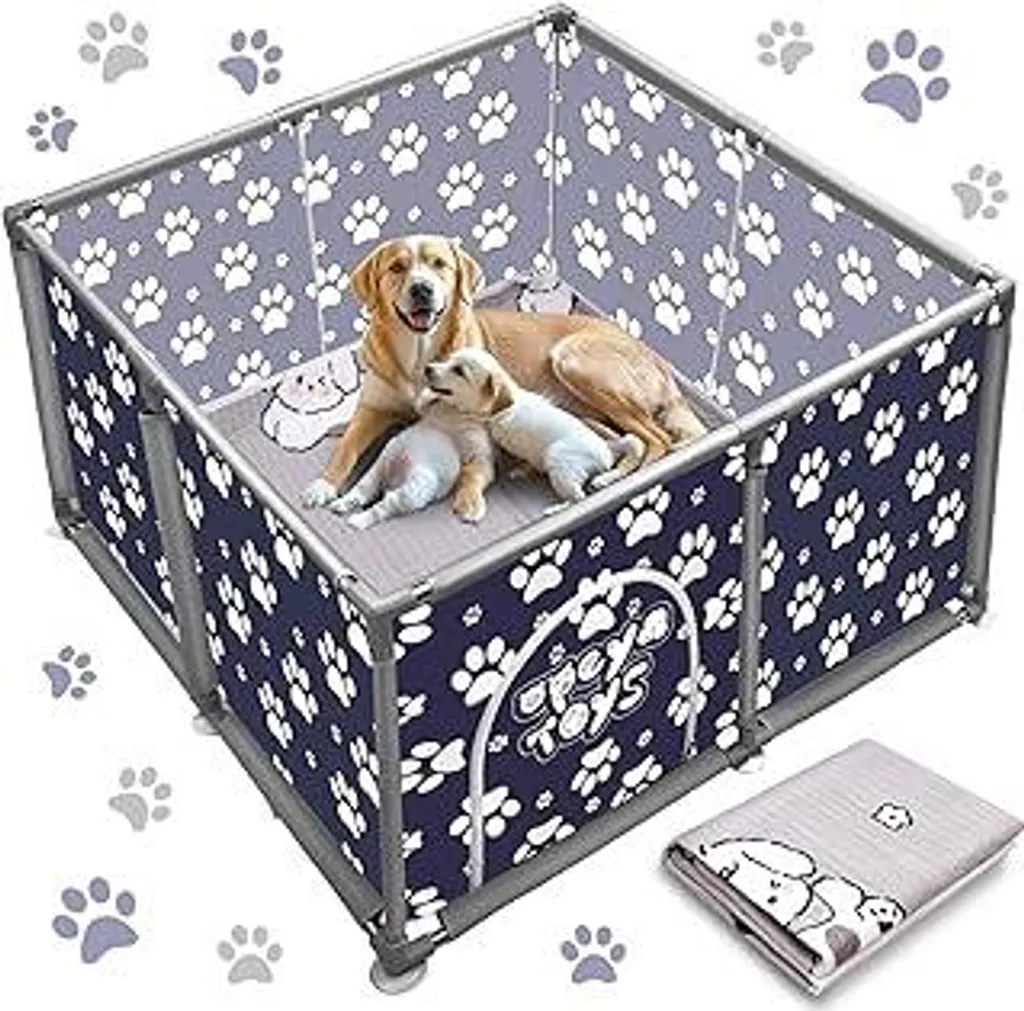 Cuccia Box Design 120x120cm - Il Lusso per il Tuo Cucciolo XL