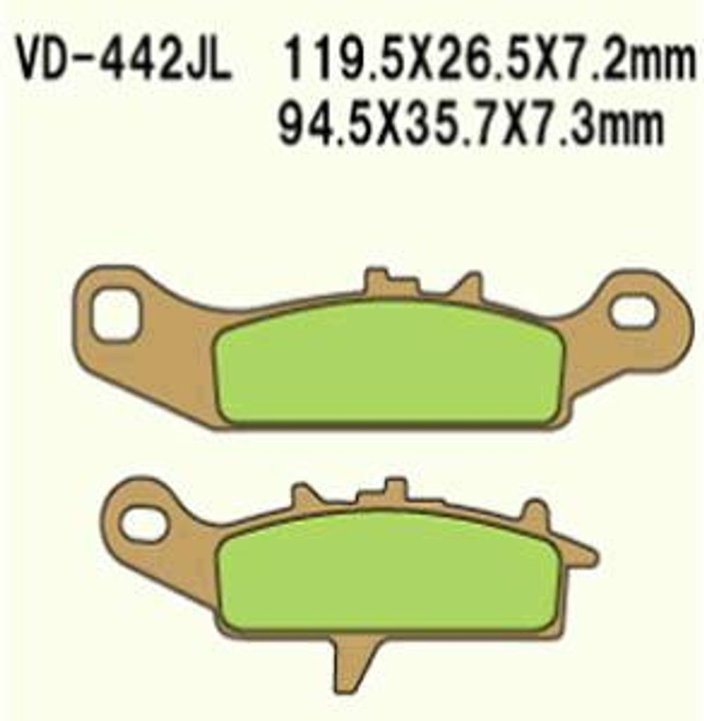Vesrah Vd-442Jl Bremsbeläge